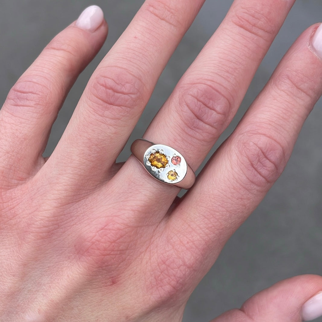 Citrus Signet Ring