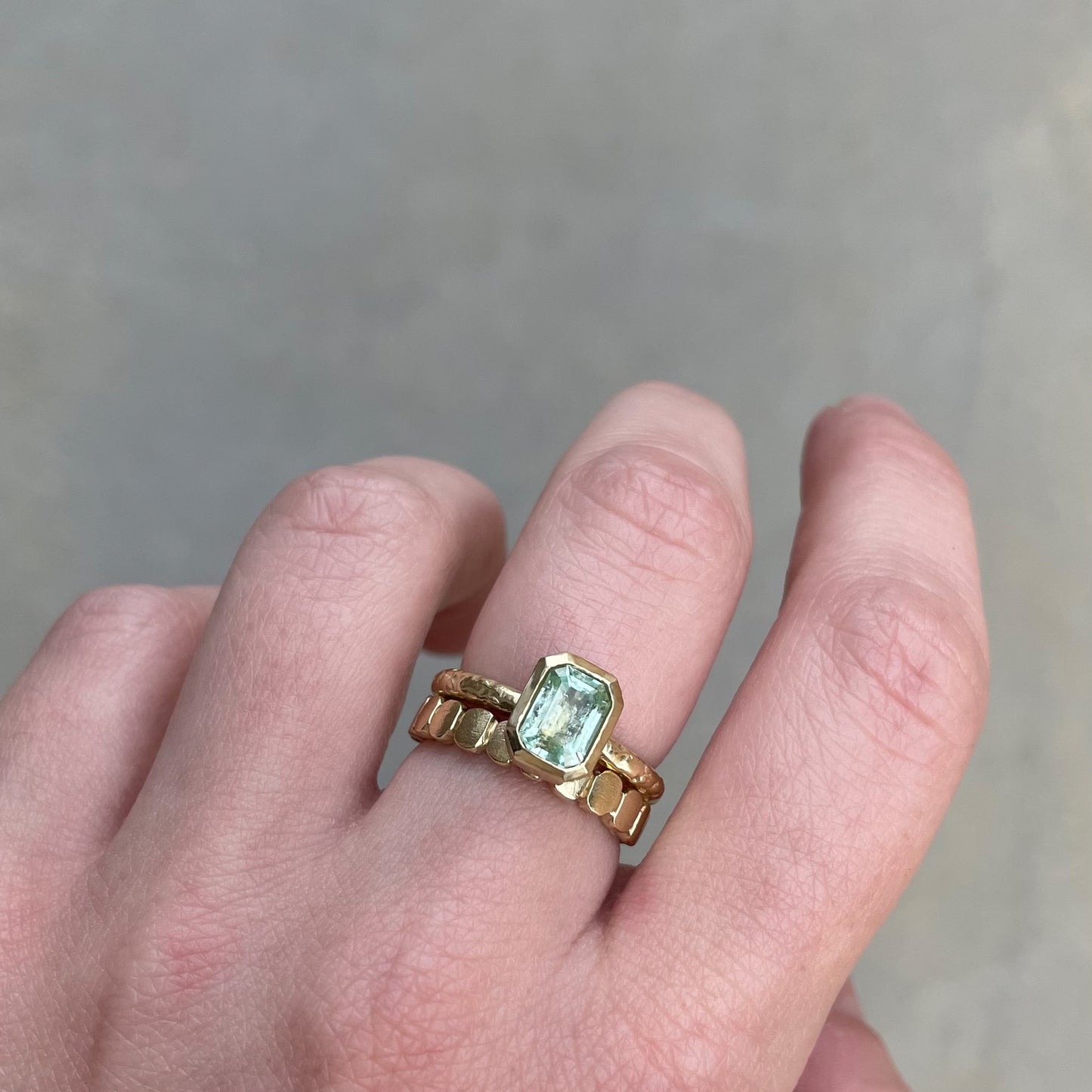 The Pave Band Gold