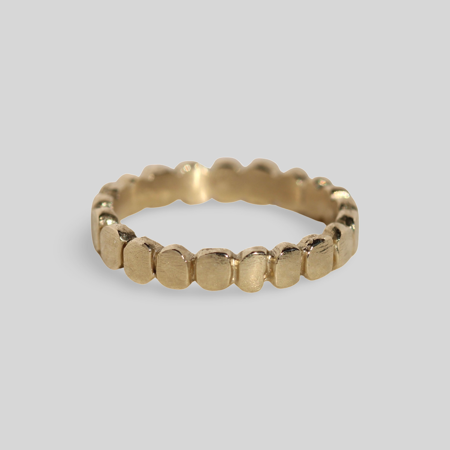 The Pave Band Gold