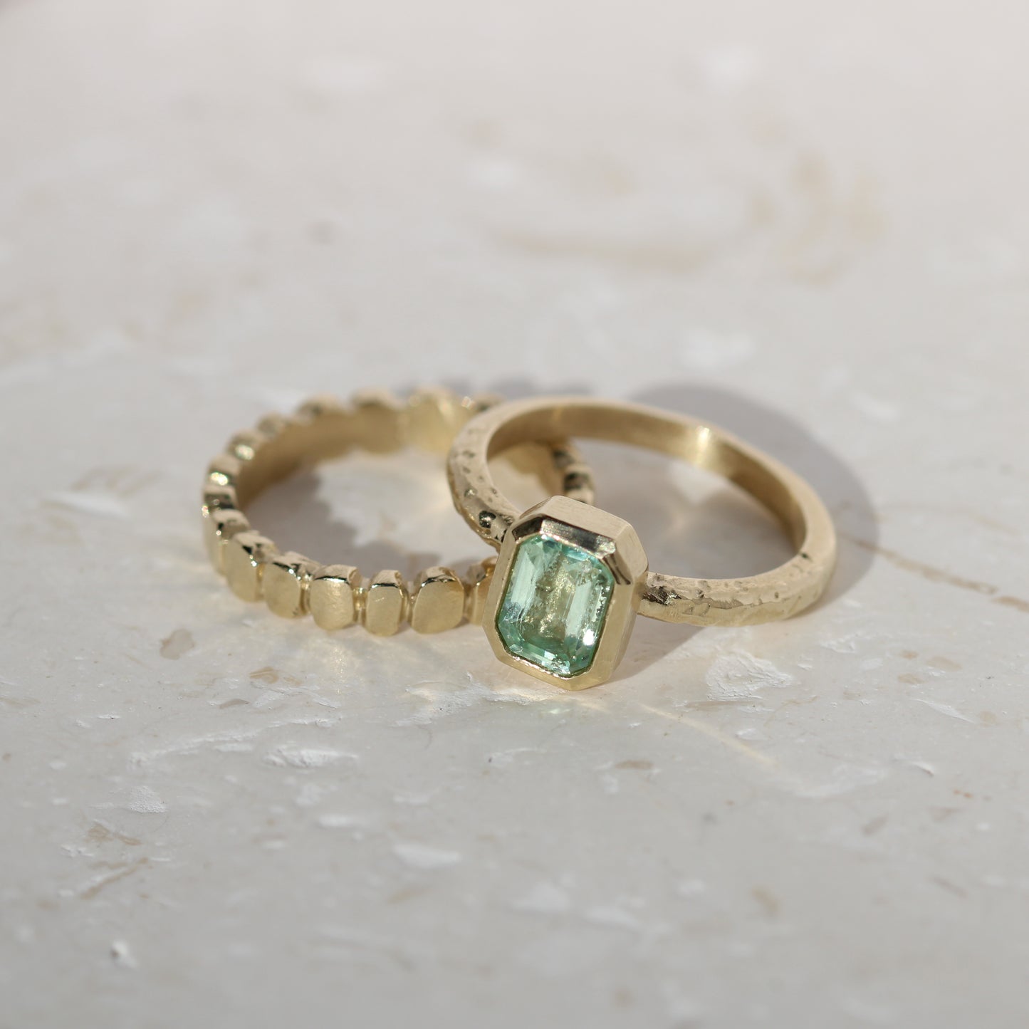 The Pave Band Gold