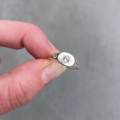 Mini Signet Ring Alexandrite