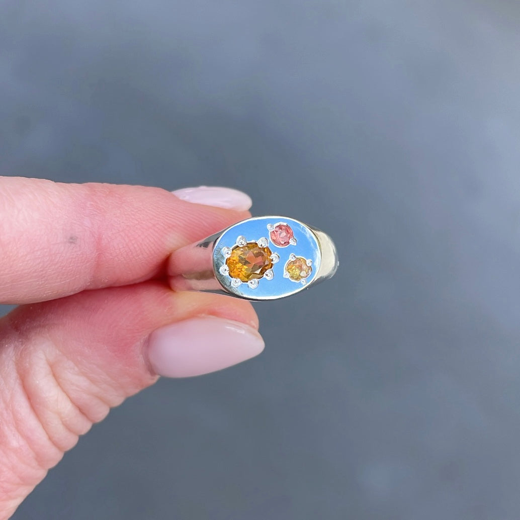 Citrus Signet Ring