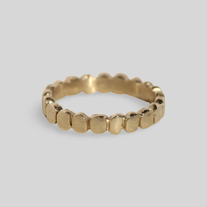 Pave Band Gold