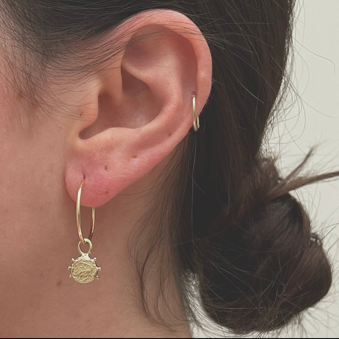 The Ancient Coin Earrings